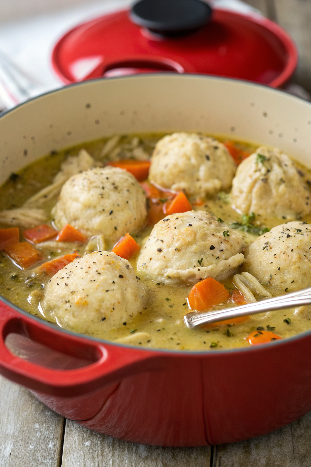 Chicken and Pumpkin Dumplings Recipe