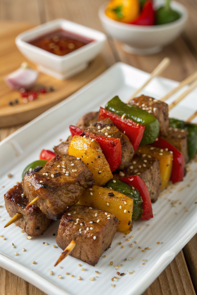 Chinese chicken on a stick Recipe