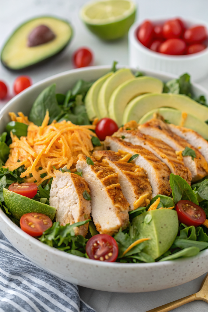 Chipotle Lime Keto Chicken Salad