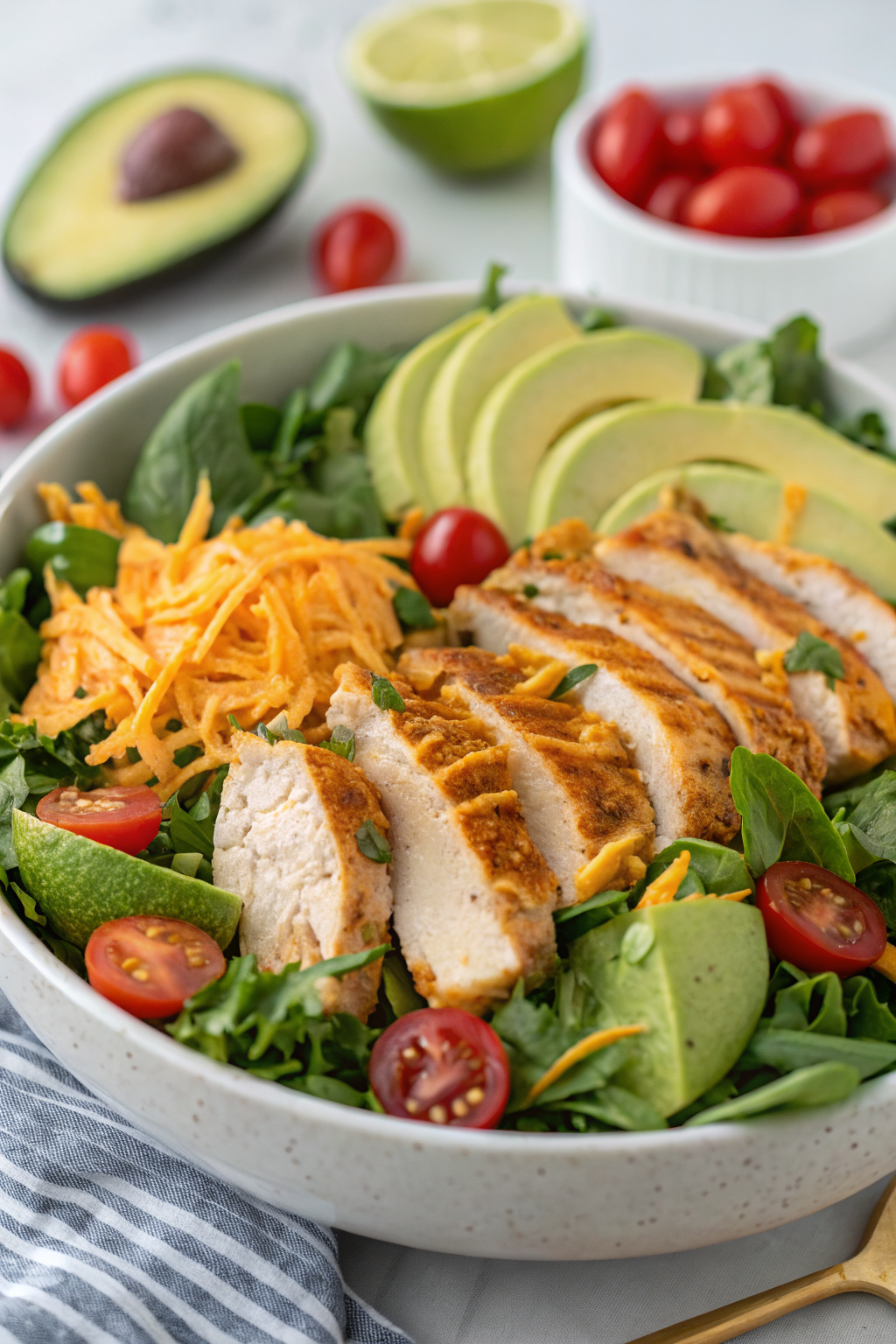 Chipotle Lime Keto Chicken Salad
