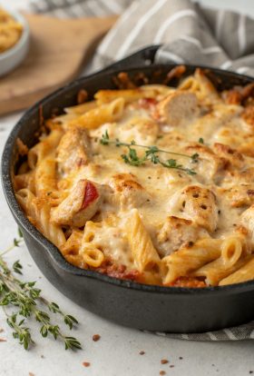 Creamy Spaghetti Chicken Recipe