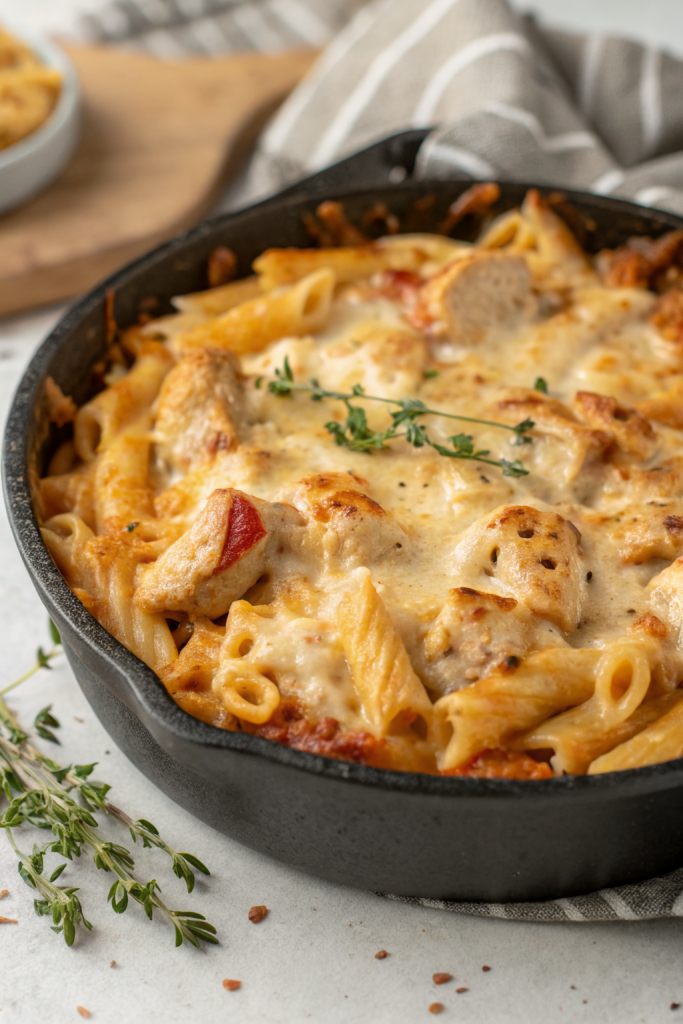 Creamy Spaghetti Chicken Recipe