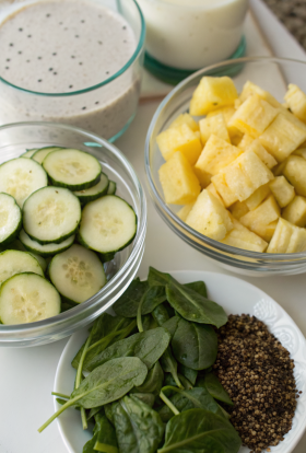 Cucumber Pineapple Smoothie Recipe