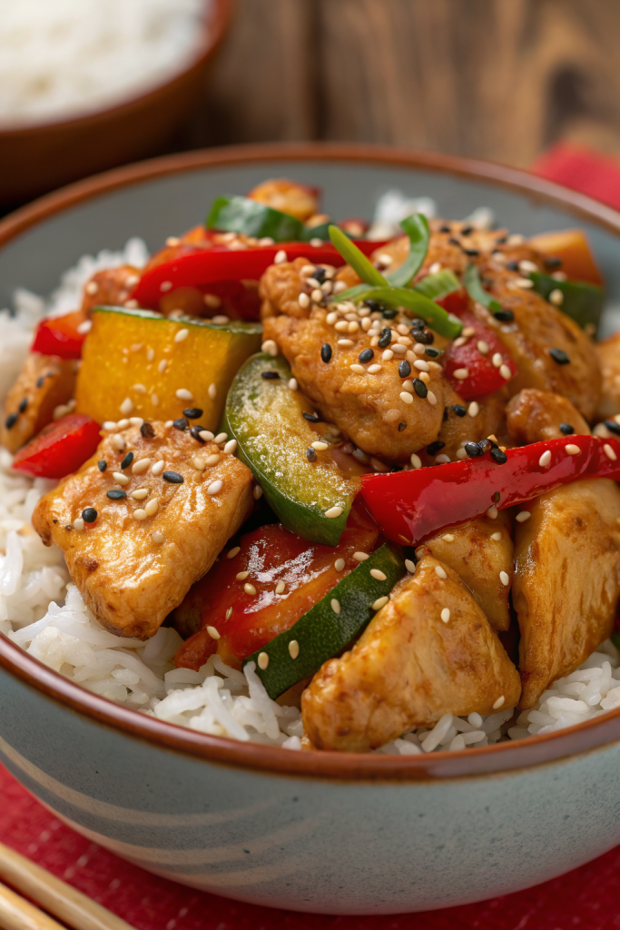Honey Garlic Chicken Stir-Fry Recipe