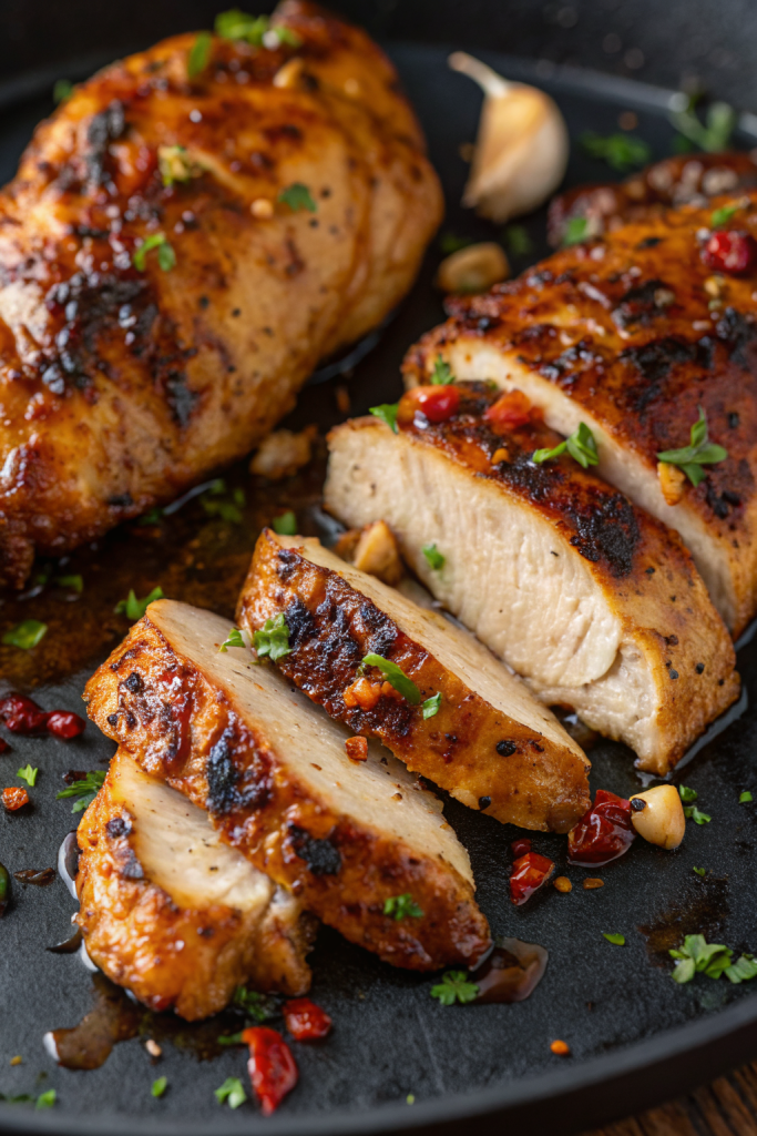 Hot Honey Baked Chicken Breasts Recipe