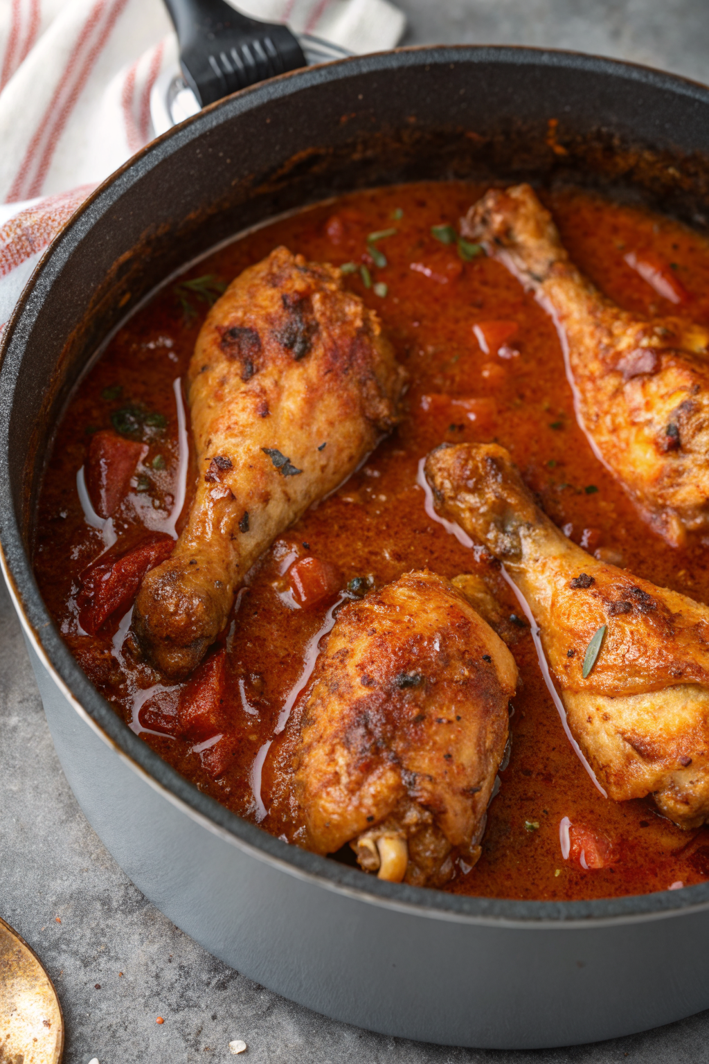 Korean Braised Spicy Chicken (Dak Doritang) Recipe