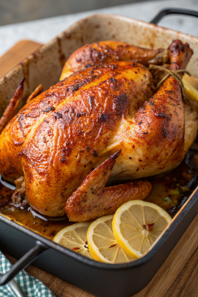 Oven Roasted Garlic Butter Chicken Recipe