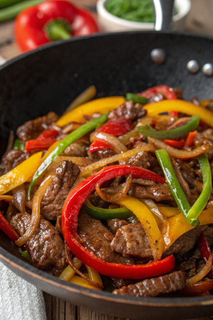 Spicy Chicken With Bell Peppers