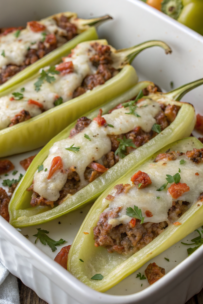 Stuffed Banana Peppers Recipe