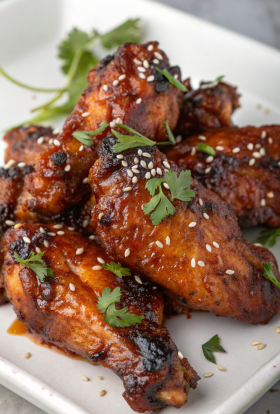 Sweet Spicy Chicken Wings Recipe
