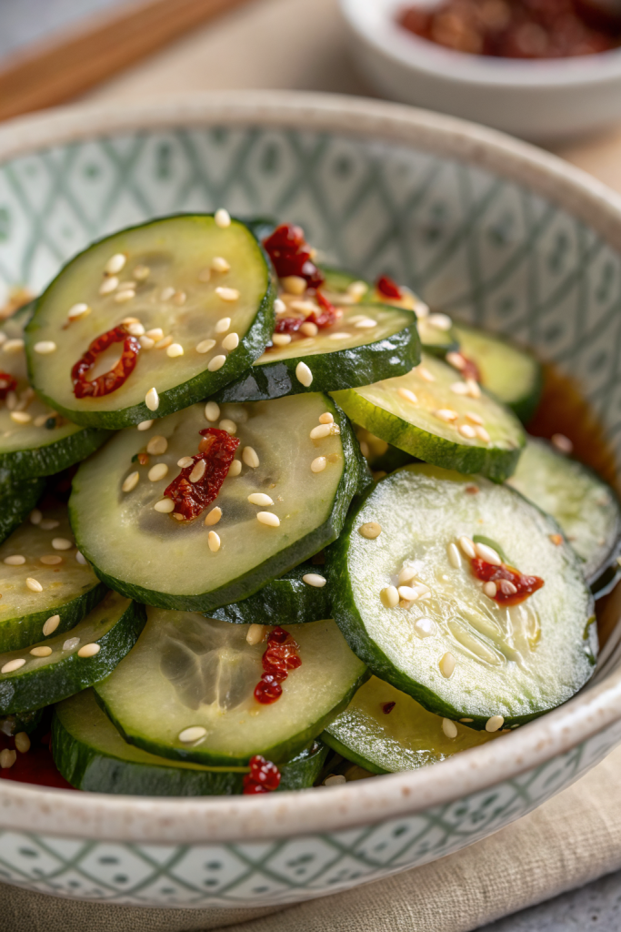 Tasty Asian Cucumber Salad Recipe