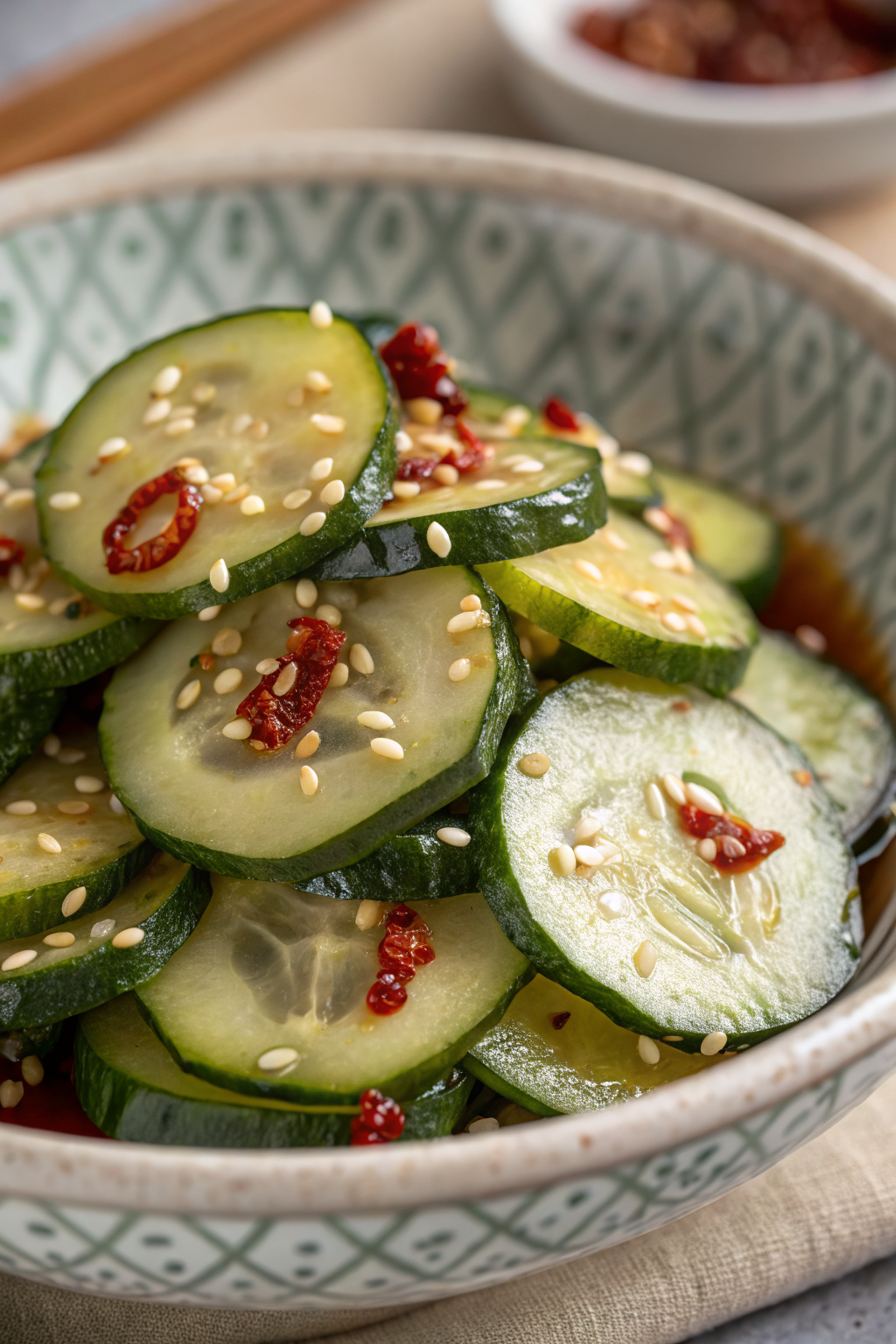 Tasty Asian Cucumber Salad Recipe