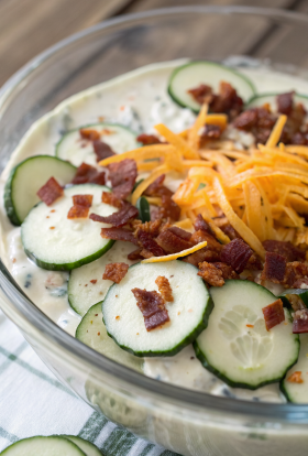 Tasty Cucumber Ranch Crack Salad Recipe