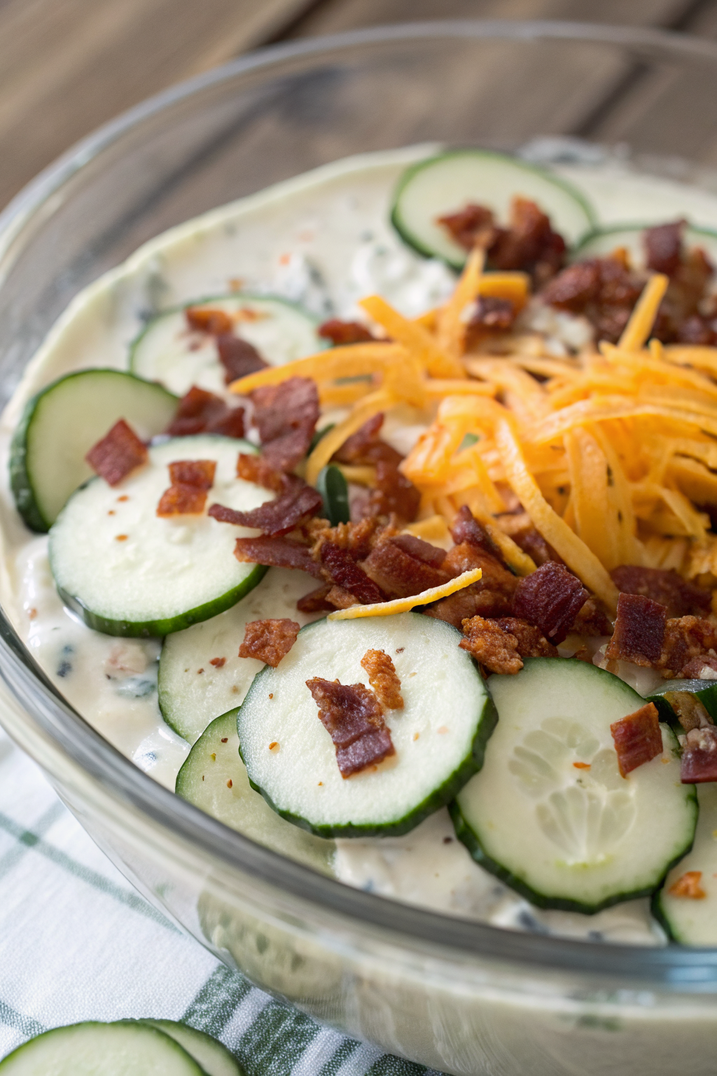 Tasty Cucumber Ranch Crack Salad Recipe