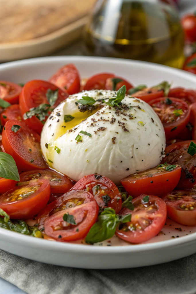 Tomato Burrata Salad