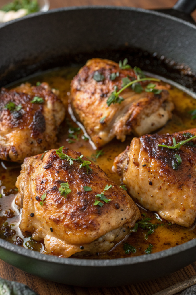 Baked Italian Chicken Thighs Recipe