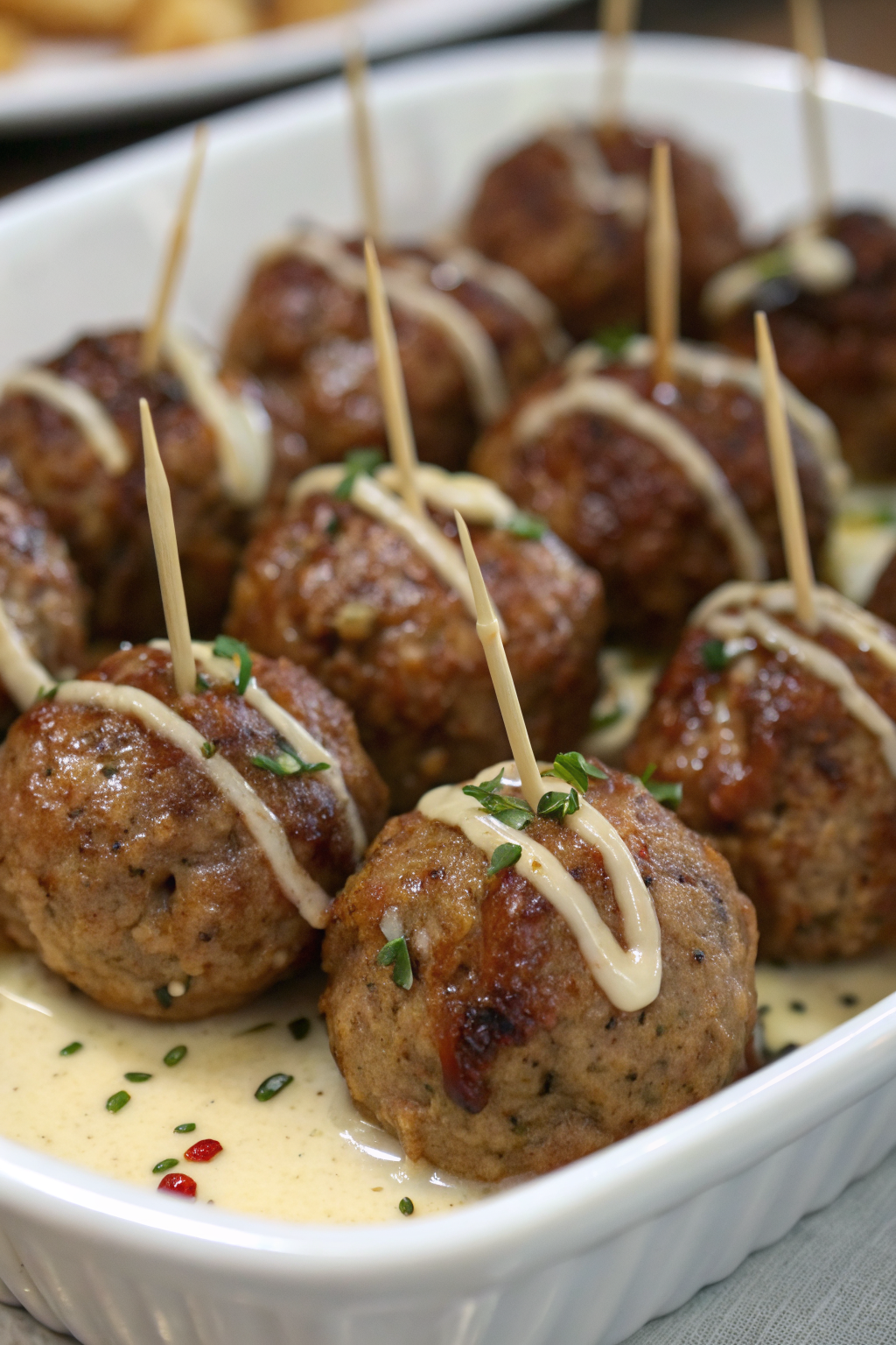 Buffalo Chicken Meatballs Recipe