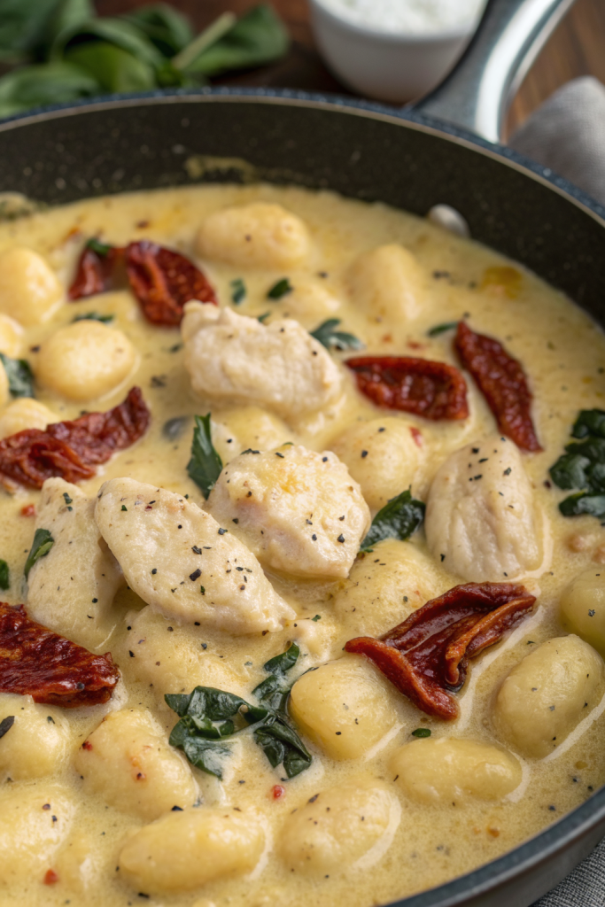 Creamy Chicken Gnocchi Recipe