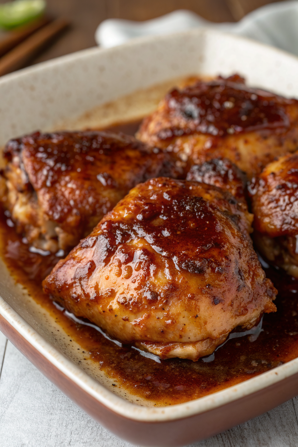 Garlic Butter Chicken Thighs with Potatoes Skillet Recipe