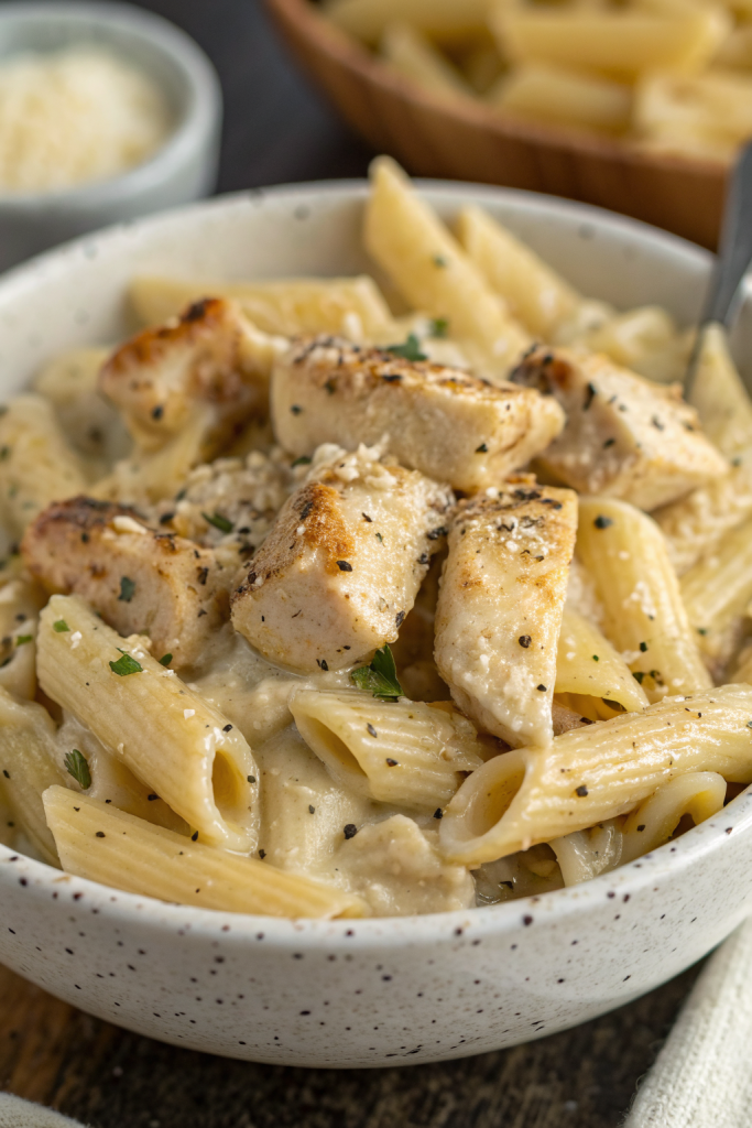 Garlic Parmesan Chicken Pasta Recipe