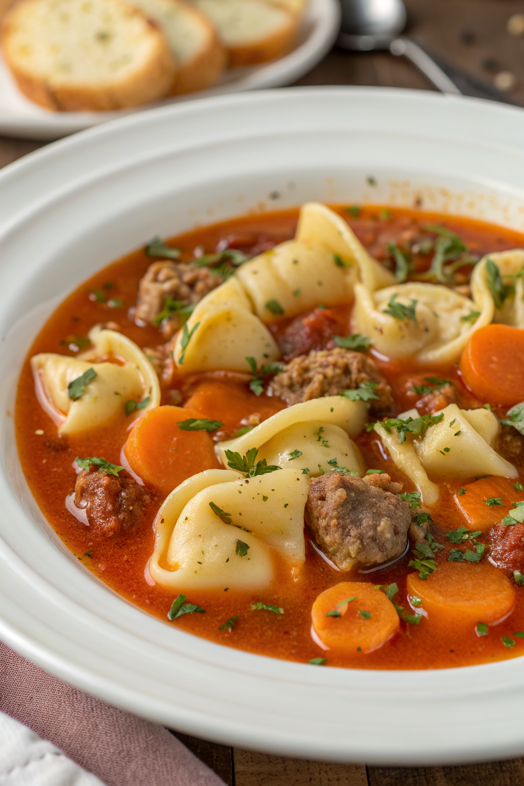 Healthy Tortellini Soup Recipe