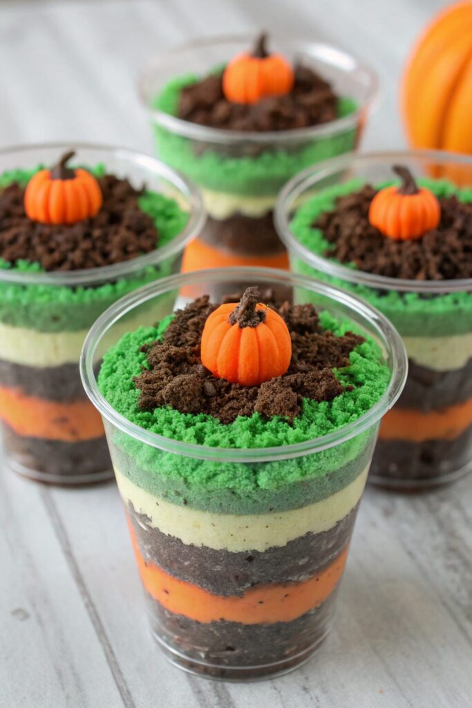 Pumpkin Patch Dirt Cups Recipe