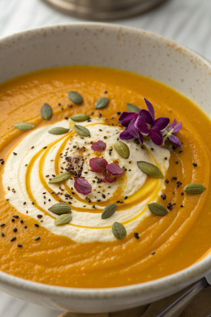 Pumpkin Turmeric Ginger Soup Recipe