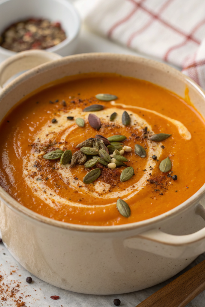Roasted Butternut Squash Soup Recipe