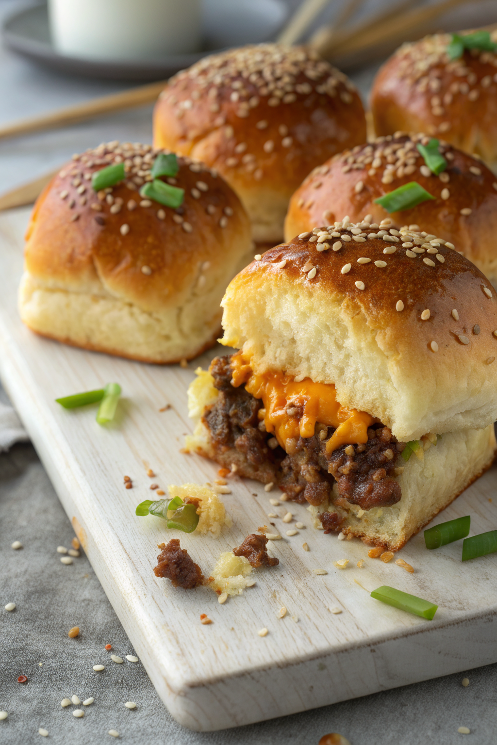 Savory Garlic Parmesan Cheeseburger Bombs Recipe