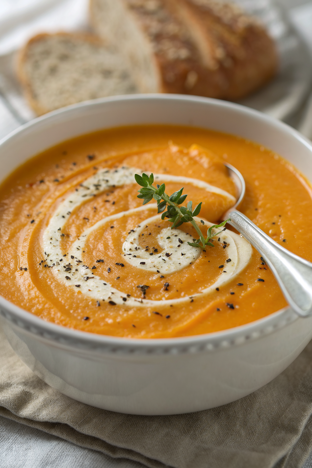 Savory Pumpkin Soup Recipe