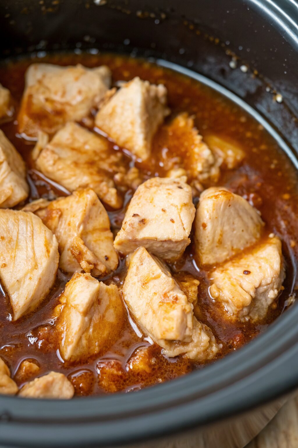 Slow Cooker Honey Garlic Chicken Recipe