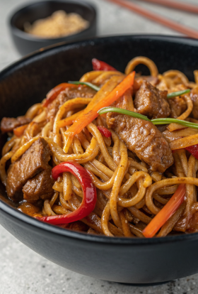Beef Udon Noodles Recipe