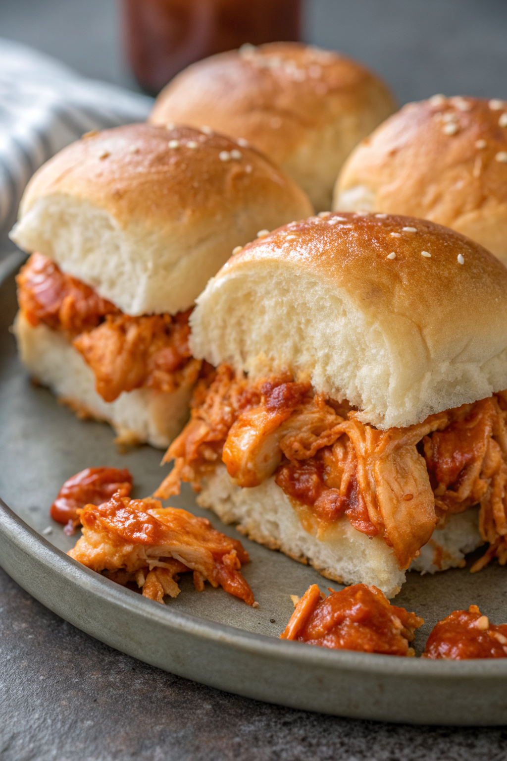 Buffalo Chicken Sliders Recipe