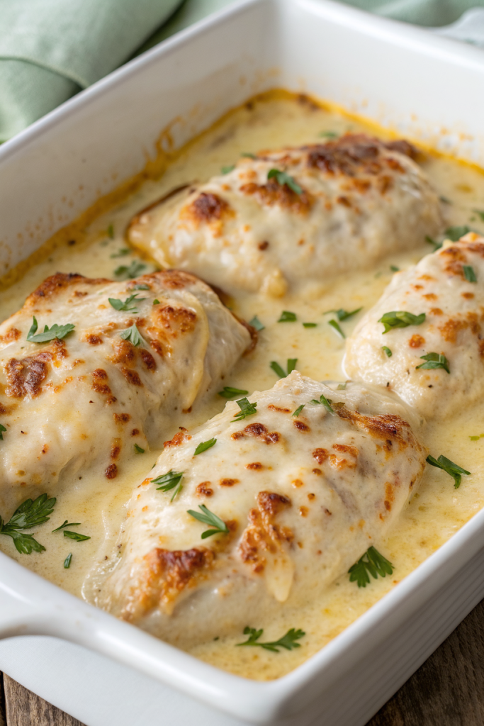 Cheesy Sour Cream Chicken Recipe