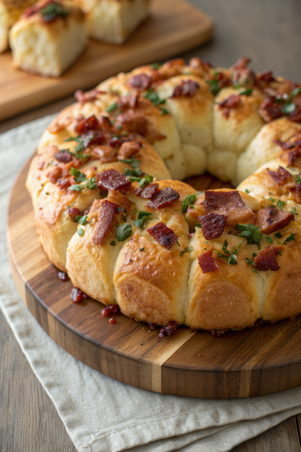 Chicken Alfredo Monkey Bread Recipe