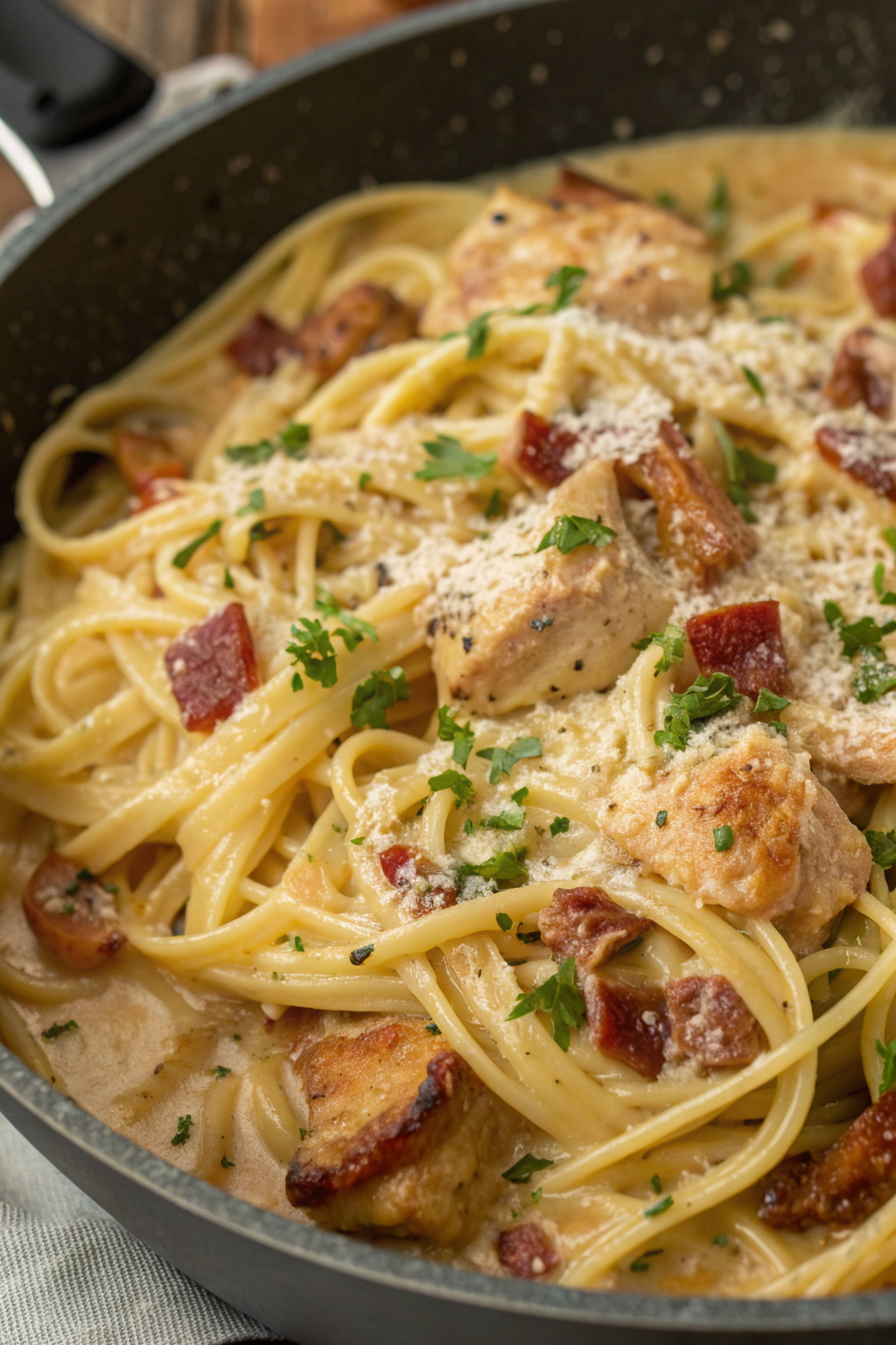 Chicken Carbonara Recipe