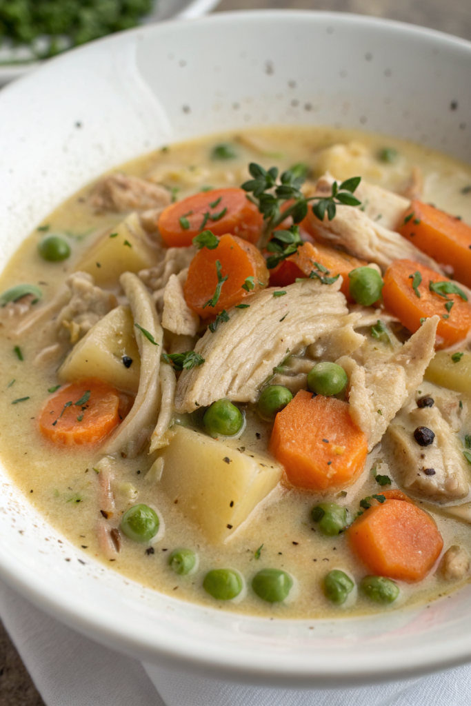 Chicken Pot Pie Soup Recipe