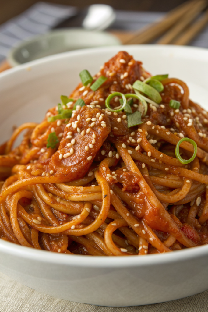 Chilli Garlic Udon Recipe