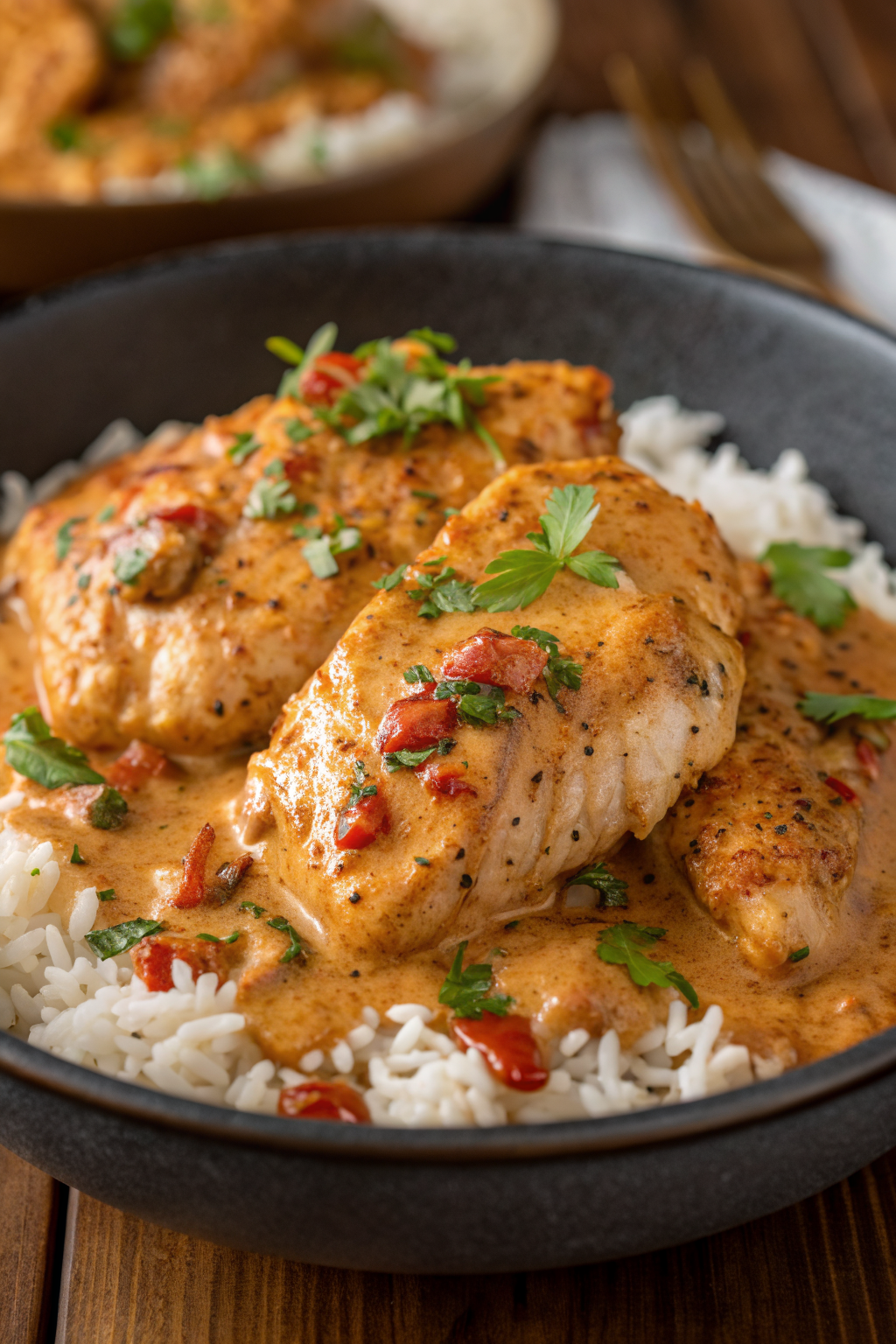 Creamy Cajun Chicken Recipe