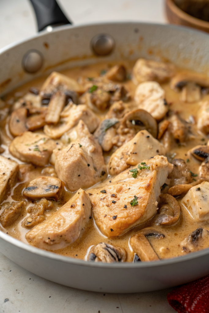 Creamy Chicken Stroganoff Recipe