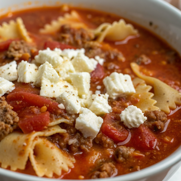 Crockpot Lasagna Soup Recipe