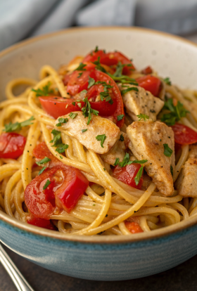 Honey Pepper Chicken Pasta Recipe