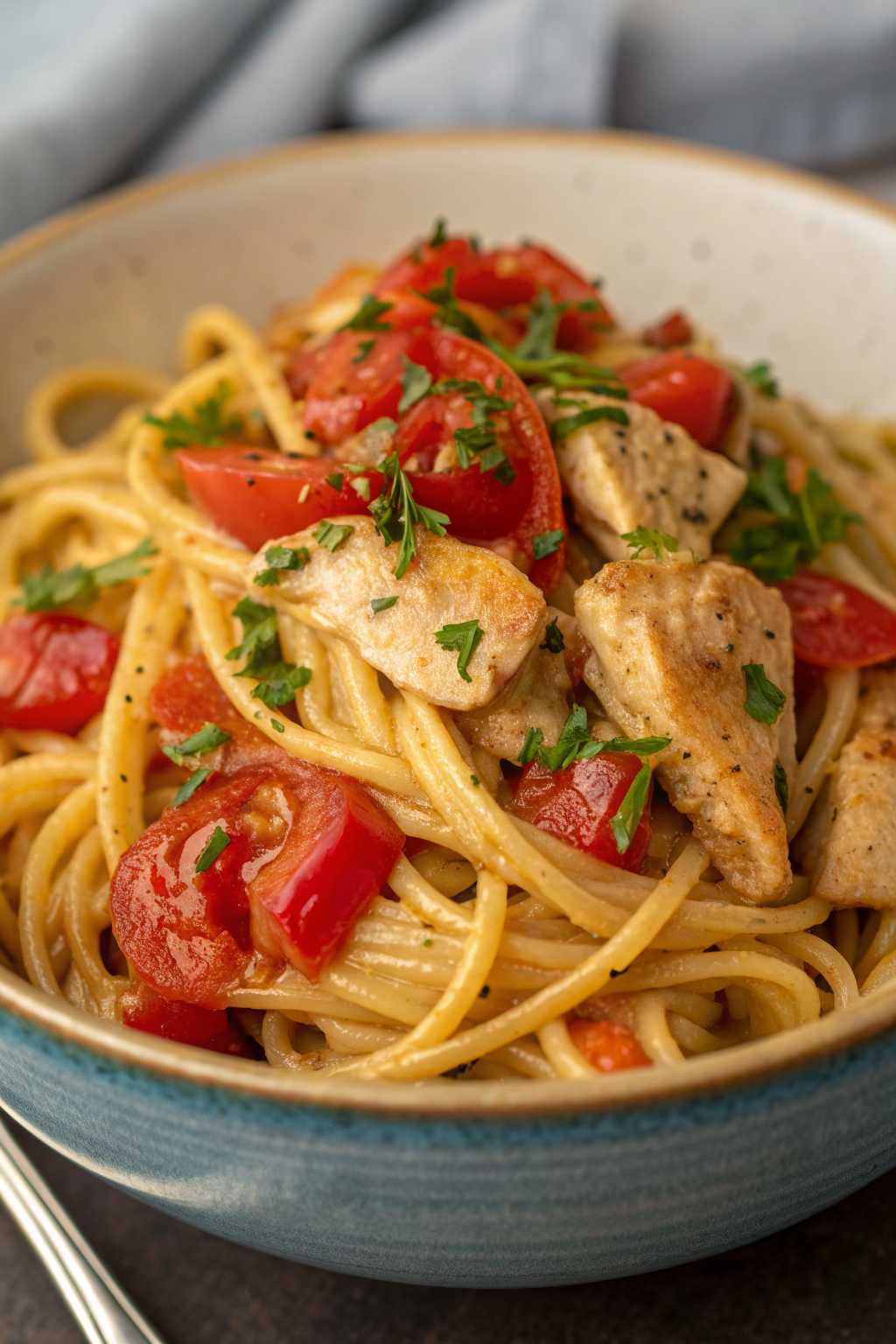 Honey Pepper Chicken Pasta Recipe