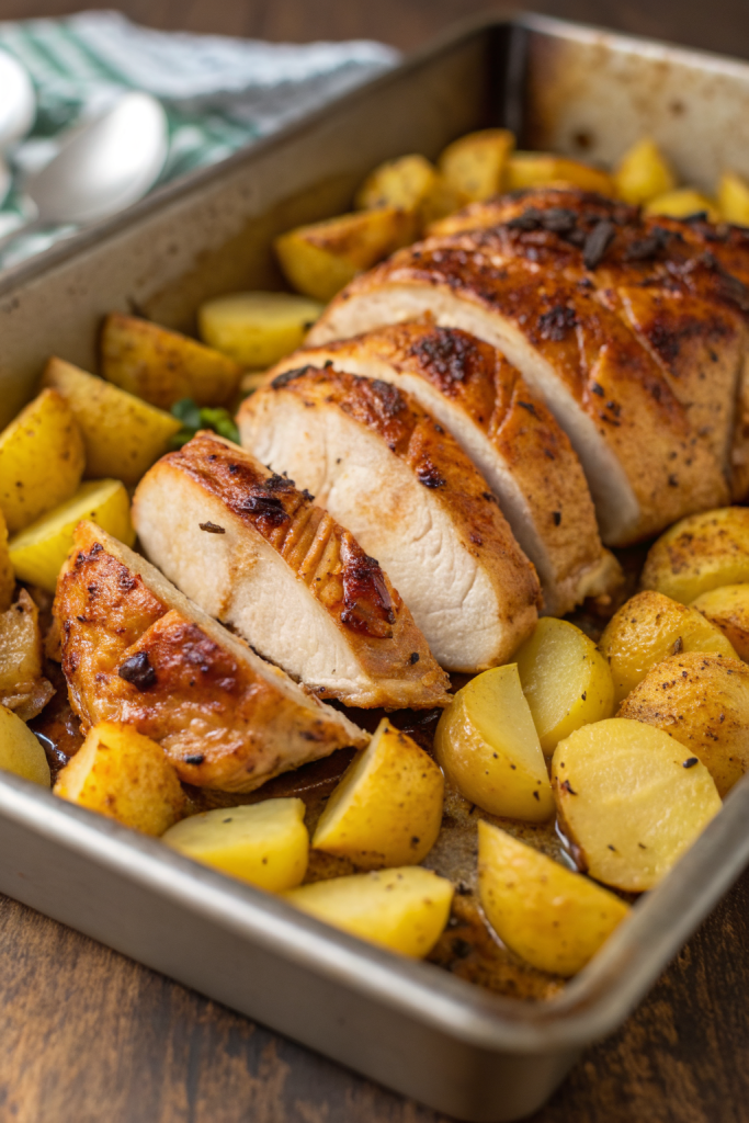 Roasted Chicken and Potatoes Recipe