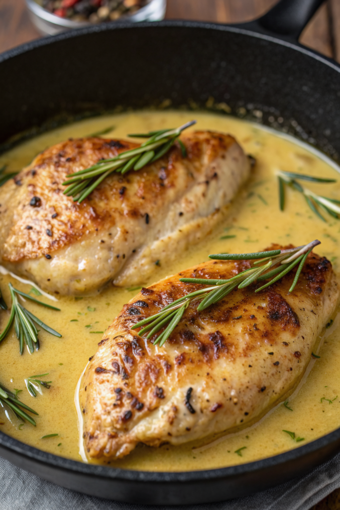 Rosemary Dijon Chicken Recipe