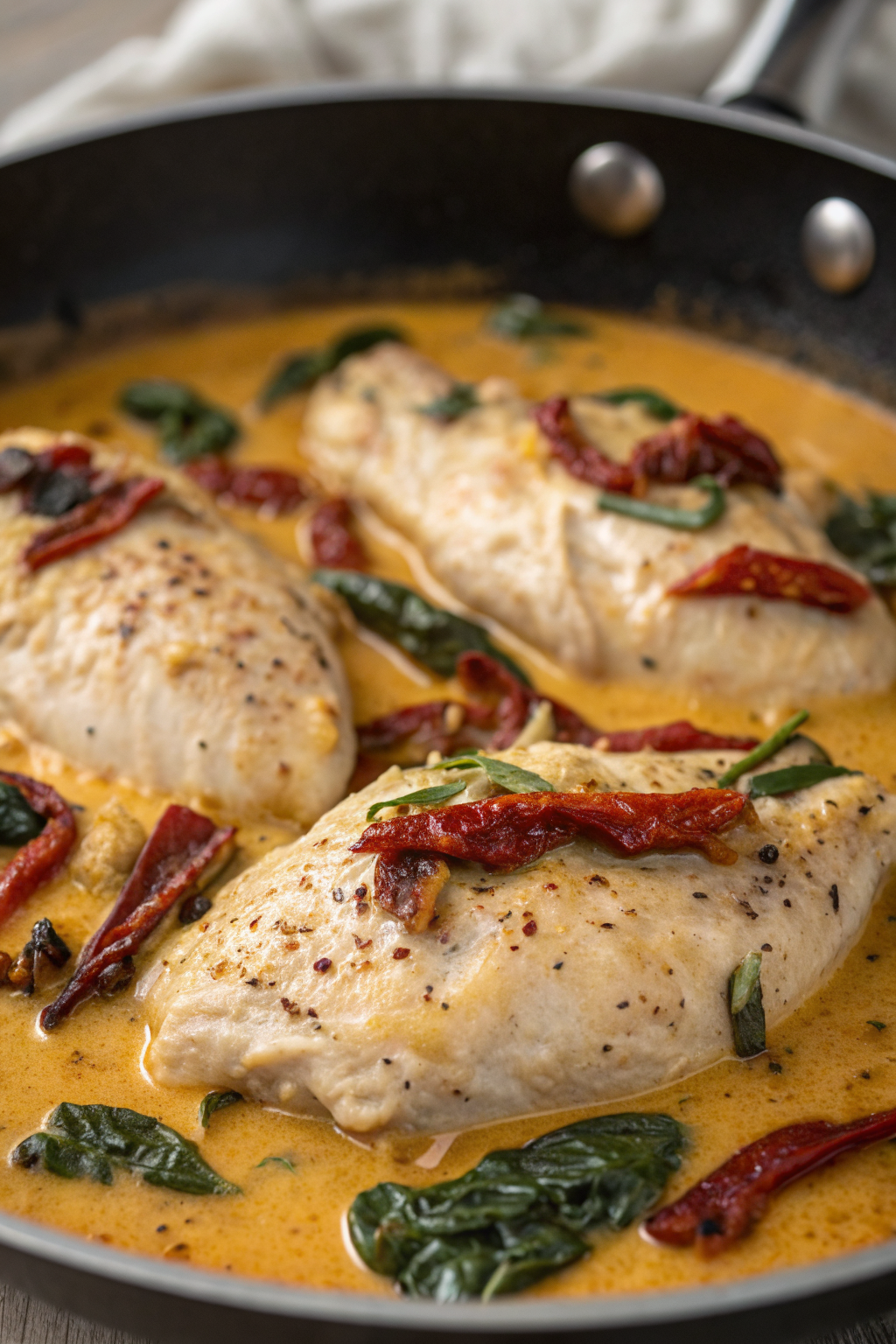 Skillet Tuscan Chicken Recipe