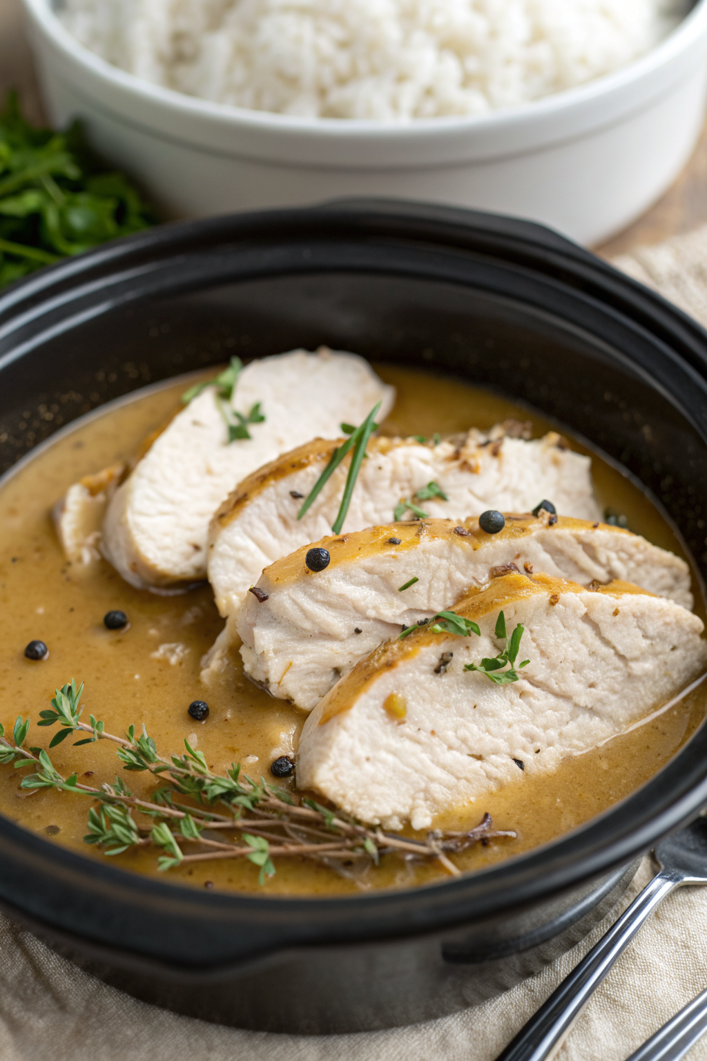 Slow Cooker Chicken and Gravy Recipe