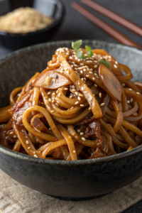 Soy sauce udon Recipe
