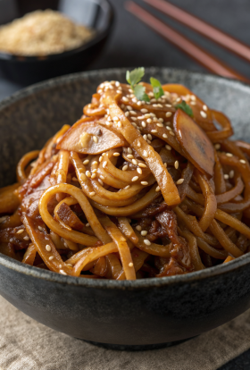 Soy sauce udon Recipe