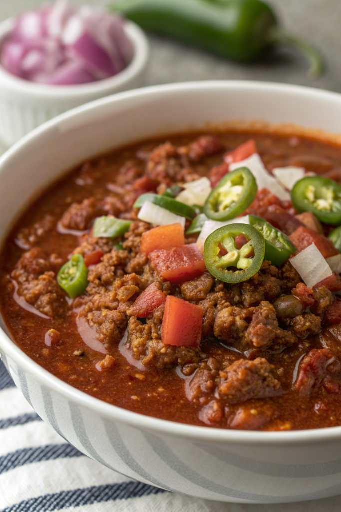 Texas Style Chili Recipe